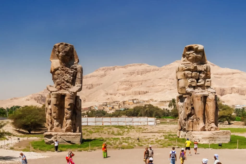 A visit to Luxor West Bank is like entering the realms of celestial monarchy, where some of the most magnificent and alluring structures ever built may be discovered with the inscriptions of Thebes' ancient past. Enjoy a private tour of the west bank of Luxor, where you can see the Valley of the Kings, the Colossi of Memnon, and the temple of Queen Hatshepsut. After your trip, we will transport you back to your hotel or Nile Cruise. Experience the enduring charm and majesty of ancient Egypt by booking this wonderful journey.